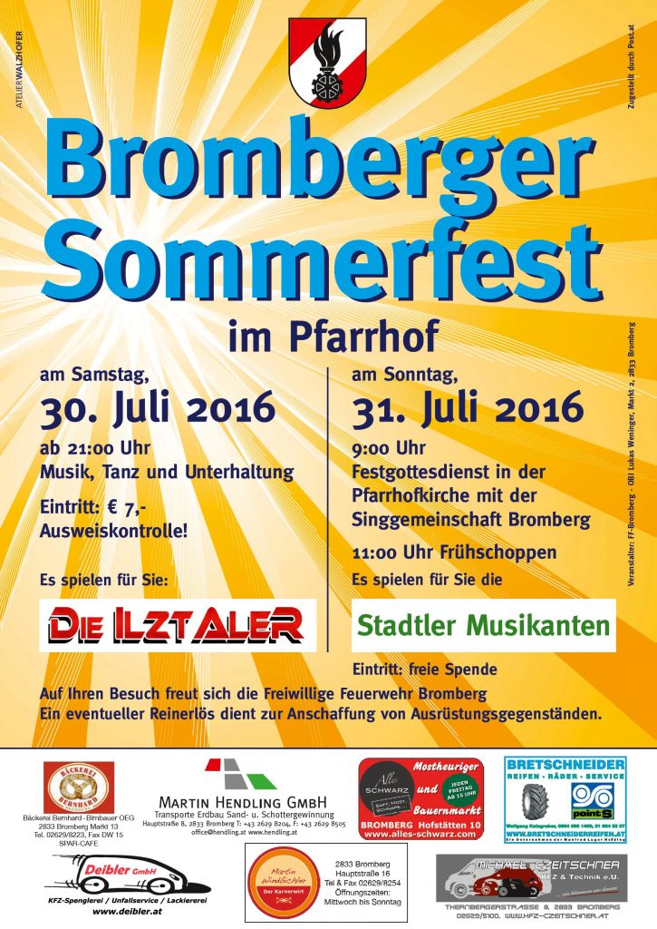 Bromberger Sommerfest 2016