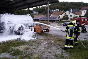 Branddienst Übung