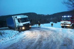 LKW-Bergung am 29.11.2018