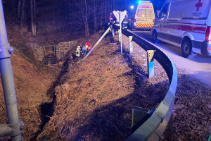Mopedbergung mit Menschenrettung