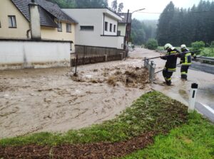 Unwetter in Thernberg