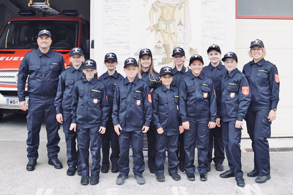 Gruppenfoto Feuerwehrjugend 2025