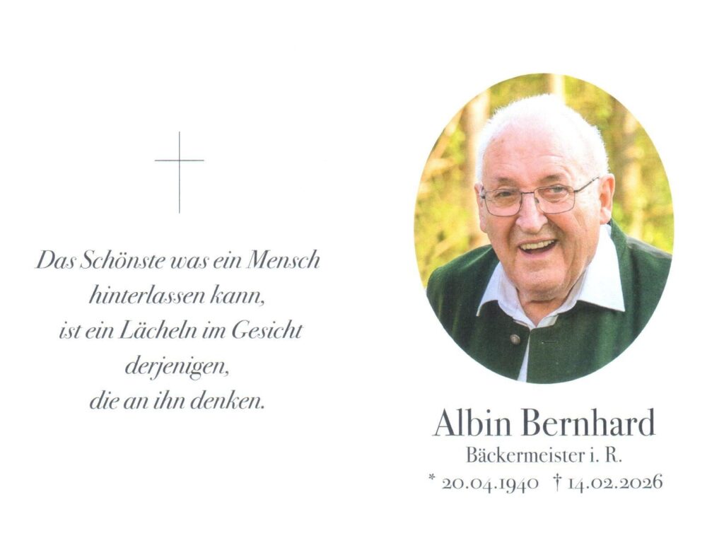 Albin Bernhard sen.